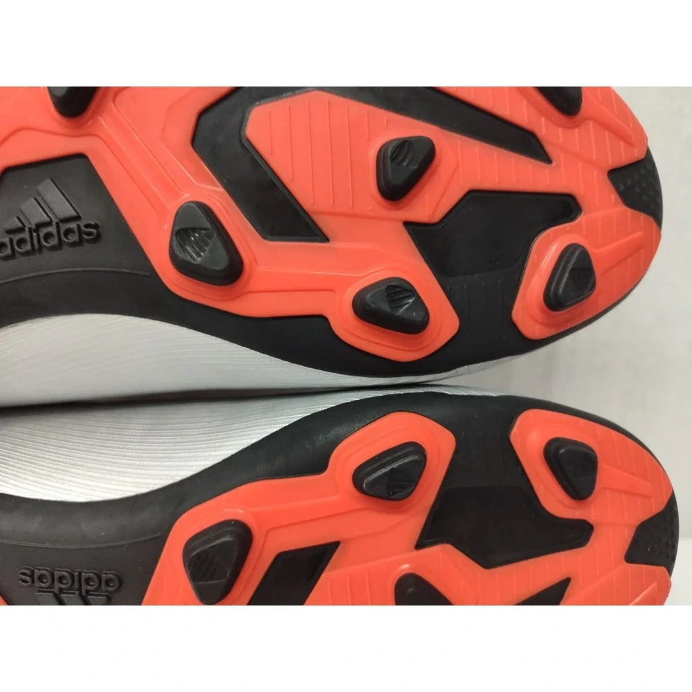 Adidas Kids' X 19.4 FxG‎ Outdoor Soccer Cleats F35362 Silver Metallic Red Sz 4.5